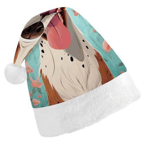 TKJMCSW Lustige Weihnachtsmütze für Erwachsene, Samt, klassische Weihnachtsmütze für Weihnachten, Neujahr, Party, Kopfbedeckung TKJMCSW Lustige Weihnachtsmütze für Erwachsene, Samt, klassische Weihnachtsmütze für Weihnachten, Neujahr, Party, Kopfbedeckung von TKJMCSW