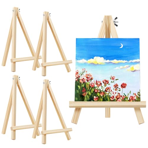TKOnline 5 x 22,9 cm große Holzstaffeleien, Staffelei zum Malen, Kunsthandwerk und Malerei, Party-Staffelei, Tischstaffelei, Stativ, Leinwand, Foto, Bild, Schilderhalter TKOnline 5 x 22,9 cm große Holzstaffeleien, Staffelei zum Malen, Kunsthandwerk und Malerei, Party-Staffelei, Tischstaffelei, Stativ, Leinwand, Foto, Bild, Schilderhalter von TKOnline
