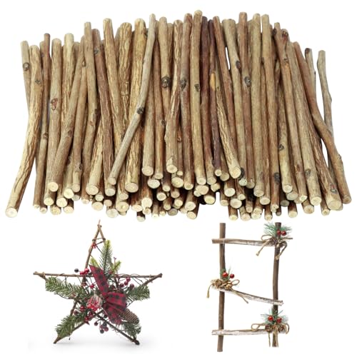 TKOnline Holzstäbchen für Bastelarbeiten, Foto-Requisiten, Bastelstäbe, Holzarbeiten, Holzarbeiten, 10 cm Durchmesser, 300 Stück TKOnline Holzstäbchen für Bastelarbeiten, Foto-Requisiten, Bastelstäbe, Holzarbeiten, Holzarbeiten, 10 cm Durchmesser, 300 Stück von TKOnline