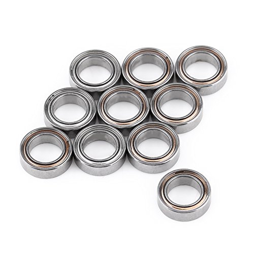 TKSE Kugellager, 10 Stück Mr85zz Metall Geschirmt Rillenkugellager Mini Kugellager Doppelt Abgeschirmte Für 3d-drucker Modellbau Quadcopter Oder Schiffsmodell 5x8x2,5 Mm TKSE Kugellager, 10 Stück Mr85zz Metall Geschirmt Rillenkugellager Mini Kugellager Doppelt Abgeschirmte Für 3d-drucker Modellbau Quadcopter Oder Schiffsmodell 5x8x2,5 Mm von TKSE