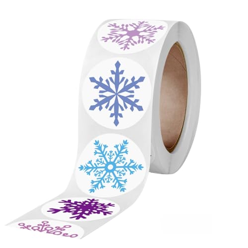 3000 Stück Selbstklebende Weihnachtsaufkleber für Geschenke – Deko Etiketten, Weihnachtssticker, Geschenkaufkleber, Siegelaufkleber und Party Sticker für festliche Verpackungen (A, 25mm) von TKSJROL