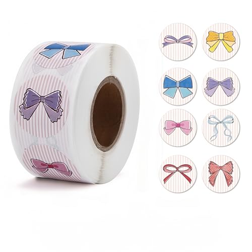 3000 Stück Vintage DIY Aufkleber – 25 mm Selbstklebende Etiketten, Paket Label, Geschenksticker, Siegelaufkleber für Scrapbooking und personalisierte Verpackungsverschönerung (B) von TKSJROL