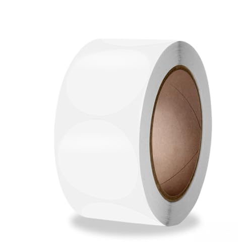 4500 Stück DIY Aufkleber – Vintage Selbstklebende Etiketten, Paket Label, Siegelaufkleber, Geschenksticker, Umschlagaufkleber für Party Deko und Geschenkverpackungen (Transparent (25mm), 25mm) von TKSJROL