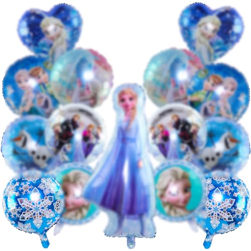Geburtstag Luftballons Decorations 15 Pcs,Party Luftballons,Party Dekoration,Geburtstag Luftballons,Party Ballon Dekoration,Folienballons,für Jungen Mädchen zum Geburtstag Party von TLESMH