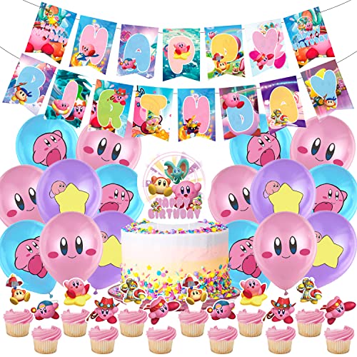 Geburtstag Luftballons,Geburtstag Decorations 32 Pcs,Party Dekoration,Party Deko,Party Ballon Dekoration,Cupcake Topper,Dekorationen für Kindergeburtstag Party von TLESMH