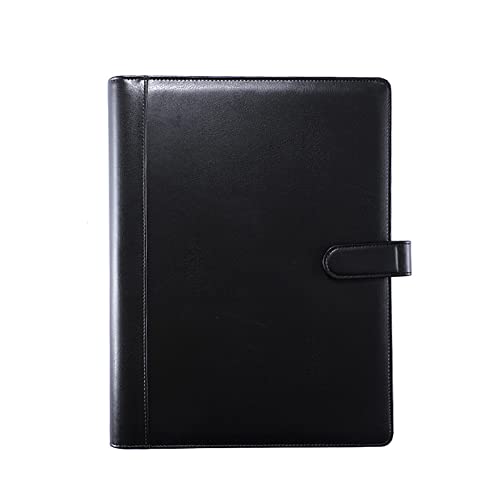 Schreibmappe a4 Kreativer Ordner Bürobedarf Business Manager Geschenk Ausstellung Bürobedarf(Black) von TLMDXTEU