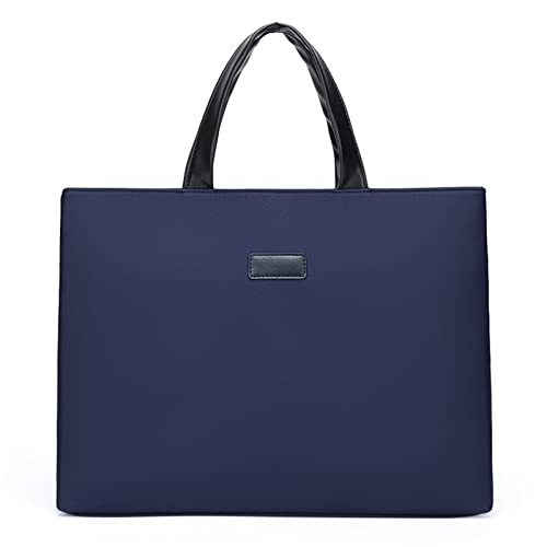 Umschlag-Aktenhalter Herren-Umhängetasche, Computertasche, tragbare Aktentasche, Aktentasche(Blau) von TLMDXTEU