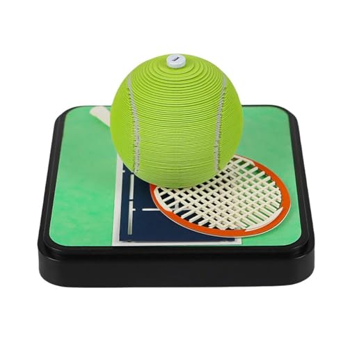 3D-Weihnachtsbaum-Abreißkalender 2026 mit LED-Licht, Schreibtisch-Notizblock mit Papierskulptur – Schreibtischdekoration for Zuhause und Büro & Geschenk (Licht inklusive)(Sport-baseball) von TLTLT