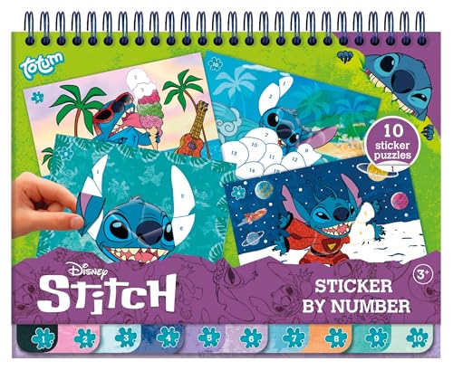 Stitch Sticker & Zahlen Malbuch für Kinder | Kreatives Lernbuch mit Stickern und Ausmalbildern | Fördert Zahlenverständnis & Motorik für kleine Künstler Stitch Sticker & Zahlen Malbuch für Kinder | Kreatives Lernbuch mit Stickern und Ausmalbildern | Fördert Zahlenverständnis & Motorik für kleine Künstler von TM ESSENTIALS
