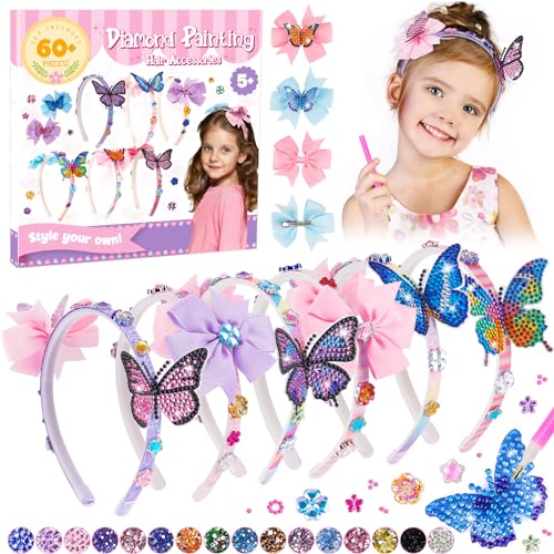 Geschenke für Mädchen 6-7-8-9 Jahre: Diamond Painting Kinder | Bastelset Kinder ab 6 5 Jahre | Basteln Mädchen 6-12 Jahre | Spielzeug ab 7 9 10 11 Jahre Mädchen | Geburtstagsgeschenke Haarband Mädchen Geschenke für Mädchen 6-7-8-9 Jahre: Diamond Painting Kinder | Bastelset Kinder ab 6 5 Jahre | Basteln Mädchen 6-12 Jahre | Spielzeug ab 7 9 10 11 Jahre Mädchen | Geburtstagsgeschenke Haarband Mädchen von TMGOT