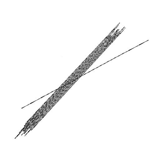 12 stücke Scroll Sägeblätter, Dekupiersägeblätter, Feinschnitt Sägeblätter Mit Spiralzähnen für Holz Metall Kunststoff Schneiden Sägen Carve(3#) von TMISHION