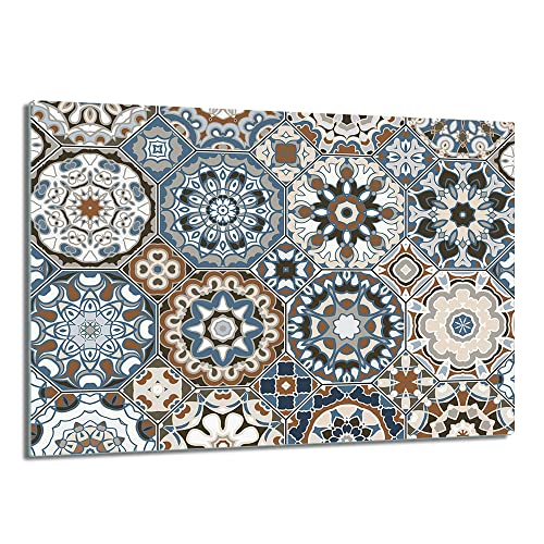 TMK ArtDeko – Schneidebrett Glas – Glasschneidebrett für die Küche 30x22 cm – Robust, Hygienisch & Rutschfest – Glas Schneidebrett – Zusätzliche Arbeitsfläche – Vielseitige Nutzung von TMK ArtDeko