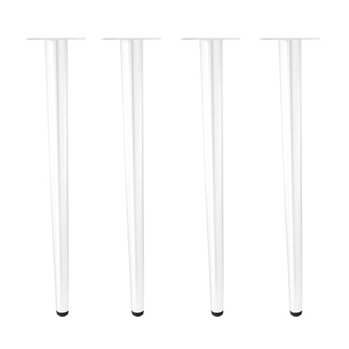 TMKDNNKG 4er-Set konische Möbelbeine aus Metall, vertikale Stützfüße für Schränke/Tische/Sofas, für Heimwerkerprojekte, Ersatzfüße für Couchtische, Stühle, Sofas, 12 cm/4,7 Zoll, Schwarz/Weiß, 75 cm/ TMKDNNKG 4er-Set konische Möbelbeine aus Metall, vertikale Stützfüße für Schränke/Tische/Sofas, für Heimwerkerprojekte, Ersatzfüße für Couchtische, Stühle, Sofas, 12 cm/4,7 Zoll, Schwarz/Weiß, 75 cm/ von TMKDNNKG