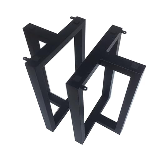 TMKDNNKG Industrielle, Moderne Möbelbeine aus schwarzem Stahl in T-Form, 2er-Pack dreieckige Stützbeine für DIY-Esstisch und Schreibtisch, 70 x 68 cm TMKDNNKG Industrielle, Moderne Möbelbeine aus schwarzem Stahl in T-Form, 2er-Pack dreieckige Stützbeine für DIY-Esstisch und Schreibtisch, 70 x 68 cm von TMKDNNKG