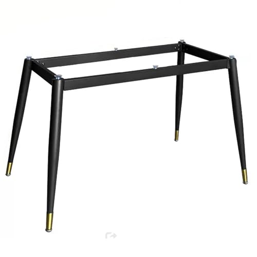 TMKDNNKG Moderne industrielle Tischbeine aus Metall mit Saugnäpfen, robuste Eisenbasis für Marmor-/Glasschreibtische, stilvolle Möbelbeine für die Küche zu Hause, DIY-Schreibtische, 90 cm x 45 cm x 7 von TMKDNNKG