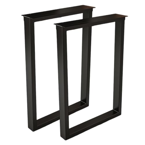 TMKDNNKG Möbelbeine aus Industrierohr, 2er-Set, robuste Tischbeine aus Metall für Heimwerker-ESS- und Couchtische, Werkbänke, Schreibtischbeine aus schwarzem Stahl, 40 cm x 60 cm TMKDNNKG Möbelbeine aus Industrierohr, 2er-Set, robuste Tischbeine aus Metall für Heimwerker-ESS- und Couchtische, Werkbänke, Schreibtischbeine aus schwarzem Stahl, 40 cm x 60 cm von TMKDNNKG