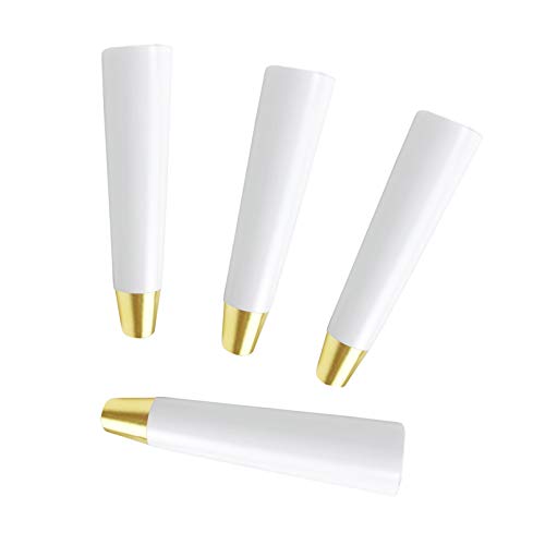 TMKDNNKG Möbelbeine aus Massivholz, 4er-Pack, konische Sofabeine mit Montageplatte, weiße Küchenfüße, 10,5 cm, schräger Winkel TMKDNNKG Möbelbeine aus Massivholz, 4er-Pack, konische Sofabeine mit Montageplatte, weiße Küchenfüße, 10,5 cm, schräger Winkel von TMKDNNKG