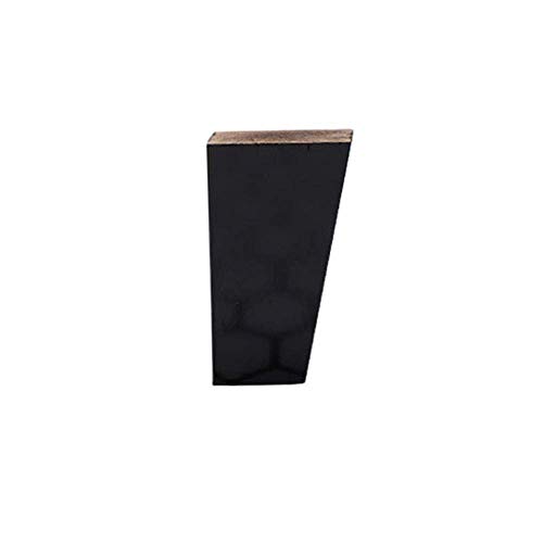 TMKDNNKG Möbelbeine aus Massivholz für Sofa, TV-Schrank, Badezimmerschrank und Couchtisch, nordischer Stil (schwarz, 100 mm) von TMKDNNKG