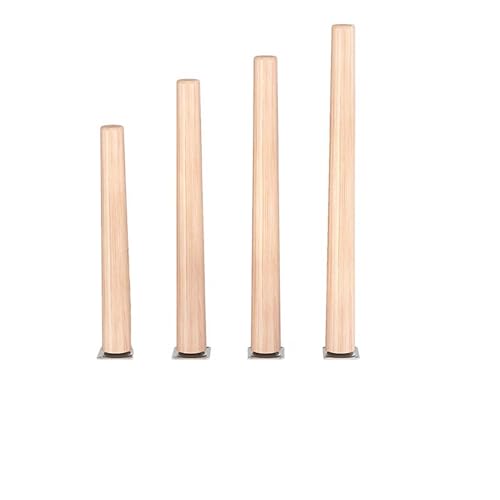 TMKDNNKG Möbelbeine aus massivem Buchenholz, Ersatz für Sofa, Couch, Schrank, Tisch, 4er-Set, mit Rutschfester Matte und Montageplatte, 70 cm vertikale Höhe TMKDNNKG Möbelbeine aus massivem Buchenholz, Ersatz für Sofa, Couch, Schrank, Tisch, 4er-Set, mit Rutschfester Matte und Montageplatte, 70 cm vertikale Höhe von TMKDNNKG