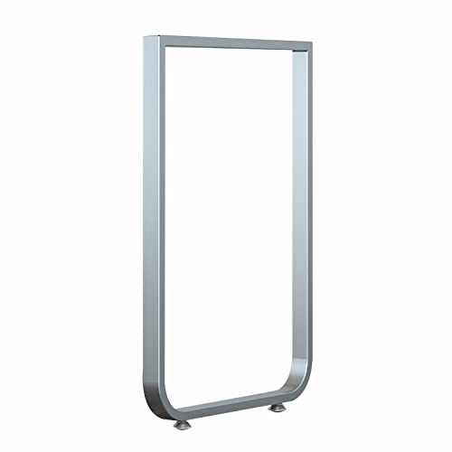 TMKDNNKG Tischbeine aus Schmiedeeisen, 72,9 cm Set, robuste Möbelbeine aus Metall für Esstisch, Couchtisch, Büroschreibtisch, Industrie- und rustikaler Stil, verstellbare Schreibtischbeine, Farbe SIL von TMKDNNKG