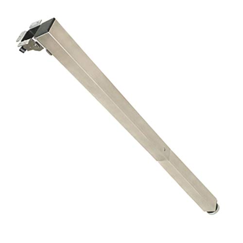 TMKDNNKG Verstellbare Tischbeine aus Edelstahl für Glas, Esszimmer, Kaffeebar, Schreibtisch, Teleskop-Möbelbeine aus Metall zum Selbermachen (110 cm), anpassbar und klappbar von TMKDNNKG