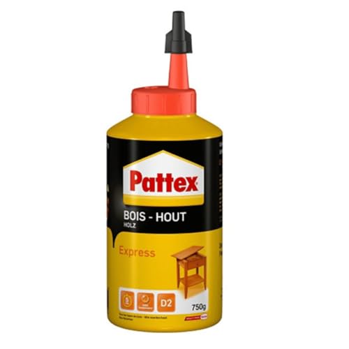 Holzleim Holzkleber Express Leim - D2 Weißleim für alle Holzarten (1 x 750g) von TMPpro