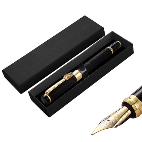 TMRBBesty Fountain pen,Füllfederhalter,Füller - 0.5mm Fine Metall punkt, Ergonomischem Griff, Mattierter Stiftkörper, Reibungsloses Schreiben TMRBBesty Fountain pen,Füllfederhalter,Füller - 0.5mm Fine Metall punkt, Ergonomischem Griff, Mattierter Stiftkörper, Reibungsloses Schreiben von TMRBBesty