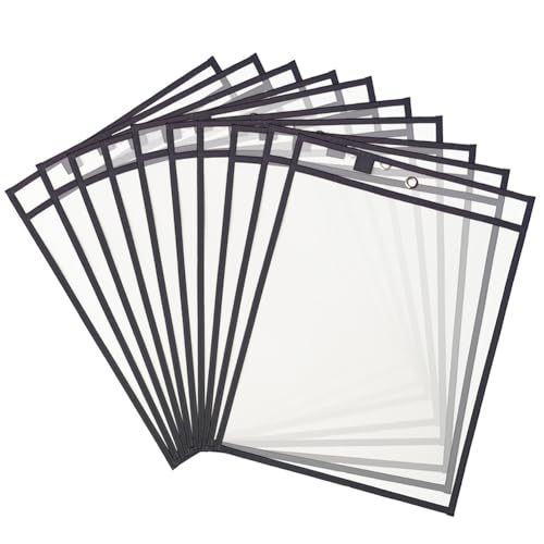 Dry Erase Taschen 10 Stück 10 * 13inch Whiteboard Auftragstaschen abwischbare durchsichtige hüllen Pockets InfoRahmen Sichttasche Infotasche Duraframe Blatthalter Dokumententasche Hängemappen Dry Erase Taschen 10 Stück 10 * 13inch Whiteboard Auftragstaschen abwischbare durchsichtige hüllen Pockets InfoRahmen Sichttasche Infotasche Duraframe Blatthalter Dokumententasche Hängemappen von TMTGTS