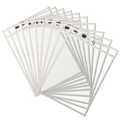 Dry Erase Taschen 10 Stück 10 * 13inch Whiteboard Auftragstaschen abwischbare durchsichtige hüllen Pockets InfoRahmen Sichttasche Infotasche Duraframe Blatthalter Dokumententasche Hängemappen Dry Erase Taschen 10 Stück 10 * 13inch Whiteboard Auftragstaschen abwischbare durchsichtige hüllen Pockets InfoRahmen Sichttasche Infotasche Duraframe Blatthalter Dokumententasche Hängemappen von TMTGTS
