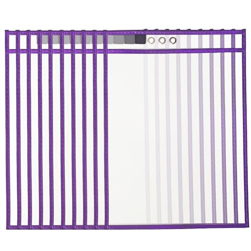 Dry Erase Taschen 10 Stück 10 * 13inch Whiteboard Auftragstaschen abwischbare durchsichtige hüllen Pockets InfoRahmen Sichttasche Infotasche Duraframe Blatthalter Dokumententasche Hängemappen Dry Erase Taschen 10 Stück 10 * 13inch Whiteboard Auftragstaschen abwischbare durchsichtige hüllen Pockets InfoRahmen Sichttasche Infotasche Duraframe Blatthalter Dokumententasche Hängemappen von TMTGTS