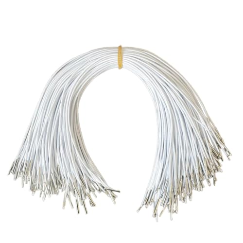 Elastische Stachelschnur 0.15*32cm 100 Stück runde Schnur Hutband Zeltseil Schnüre Hut Elastische Kordel seil basteln Widerhaken Cords,elastische stretch schleifen für Schmuck Masken Party Hüte Elastische Stachelschnur 0.15*32cm 100 Stück runde Schnur Hutband Zeltseil Schnüre Hut Elastische Kordel seil basteln Widerhaken Cords,elastische stretch schleifen für Schmuck Masken Party Hüte von TMTGTS