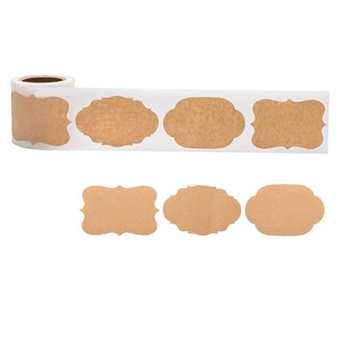 Kraft Etiketten Aufkleber 300 Stück Etiketten Selbstklebend Geschenksticker kraft sticker klebeetiketten kraftpapier geschenketiketten Deko Geschenkaufkleber für Ordner Glas Flasche Kanister Kraft Etiketten Aufkleber 300 Stück Etiketten Selbstklebend Geschenksticker kraft sticker klebeetiketten kraftpapier geschenketiketten Deko Geschenkaufkleber für Ordner Glas Flasche Kanister von TMTGTS