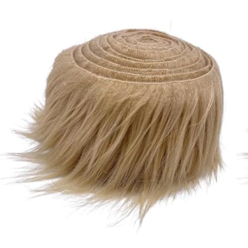 Plüsch Strips 5cm*1.5m Fellimitat Kunstfell Basteln bordüre Furry Faux precut Strips kunstplüsch Plüschstoff Fellstoff Flauschige Fell Band für Weihnachtsbäume Tische Kleidung Zwergplüsch von TMTGTS