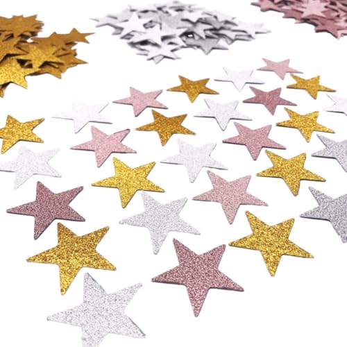 Stern Konfetti 300 Stück Glitter Stars 3 * 3cm tisch confetti Sterne Glitzer Pailletten konfetti dekoration Streusterne Tisch Deko für Geburtstag Hochzeit Party Streudeko Silvester Weihnachten Stern Konfetti 300 Stück Glitter Stars 3 * 3cm tisch confetti Sterne Glitzer Pailletten konfetti dekoration Streusterne Tisch Deko für Geburtstag Hochzeit Party Streudeko Silvester Weihnachten von TMTGTS