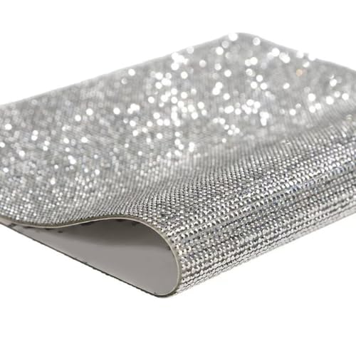 Strasssteine Aufkleber 24*40cm Selbstklebende Kristall Strass Dekoration Strass kristalle Diamant edelstein für DIY Möbel Handys Handyhüllen Fingernägel Schuhe Kleidung Dekorieren Verschönern von TMTGTS