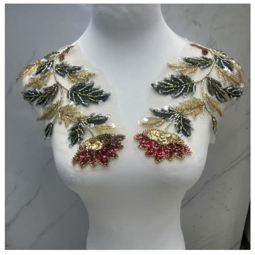 TMTGTS Applikation 1 Paar Blumen Bestickte perlen Pailletten Stickerei patche Glitzer Patches Spitzenaufnäher für DIY Hochzeitskleid, Kleid Schleier Hemden Hut Jeans Rock Rucksack Heimtextilien TMTGTS Applikation 1 Paar Blumen Bestickte perlen Pailletten Stickerei patche Glitzer Patches Spitzenaufnäher für DIY Hochzeitskleid, Kleid Schleier Hemden Hut Jeans Rock Rucksack Heimtextilien von TMTGTS