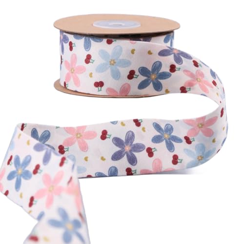 TMTGTS Geschenkband 10 Yards bedrucktes Band Doppelseitiger Floraler Schleifenband Dekoband Polyesterband Stoffbänder Geschenkbänder Bastelbänder für Dekoration Scrapbooking Geschenkkörbe Blumen TMTGTS Geschenkband 10 Yards bedrucktes Band Doppelseitiger Floraler Schleifenband Dekoband Polyesterband Stoffbänder Geschenkbänder Bastelbänder für Dekoration Scrapbooking Geschenkkörbe Blumen von TMTGTS