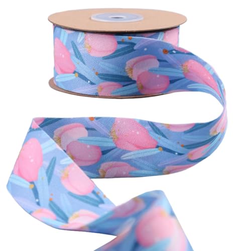 TMTGTS Geschenkband 10 Yards bedrucktes Band Doppelseitiger Floraler Schleifenband Dekoband Polyesterband Stoffbänder Geschenkbänder Bastelbänder für Dekoration Scrapbooking Geschenkkörbe Blumen TMTGTS Geschenkband 10 Yards bedrucktes Band Doppelseitiger Floraler Schleifenband Dekoband Polyesterband Stoffbänder Geschenkbänder Bastelbänder für Dekoration Scrapbooking Geschenkkörbe Blumen von TMTGTS