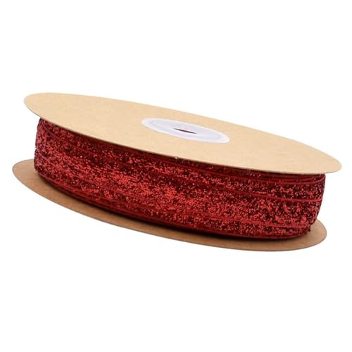 TMTGTS Glitzer Samt Dekoband Schleifenband 1 cm*20 m Metallisches Glitzer-Samtband Einseitiges Glitzerband Glitzer Samtband für Haar Accessoires Nähen Geburtstag Party Hochzeit Dekor Schmuckband TMTGTS Glitzer Samt Dekoband Schleifenband 1 cm*20 m Metallisches Glitzer-Samtband Einseitiges Glitzerband Glitzer Samtband für Haar Accessoires Nähen Geburtstag Party Hochzeit Dekor Schmuckband von TMTGTS
