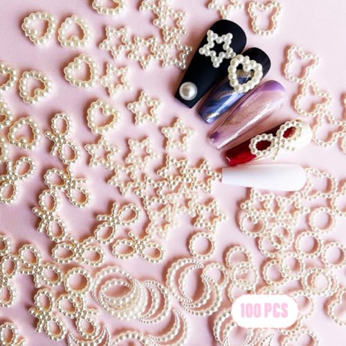 TMTGTS Nail Charms 100 Stück Herz 3D Nagel Charm Flache Rückseite Perlen Nail anhänger Edelsteine Nagelstecker Nageldekorationen für DIY Nageldesign Schmuckherstellung Handyhüllen Decoration TMTGTS Nail Charms 100 Stück Herz 3D Nagel Charm Flache Rückseite Perlen Nail anhänger Edelsteine Nagelstecker Nageldekorationen für DIY Nageldesign Schmuckherstellung Handyhüllen Decoration von TMTGTS