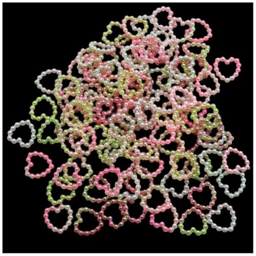 TMTGTS Nail Charms 100 Stück Herz 3D Nagel Charm Nageldekorationen Flache Rückseite Perlen Nagelstecker Nail anhänger Edelsteine für DIY Nageldesign Handyhüllen Schmuckherstellung Decoration TMTGTS Nail Charms 100 Stück Herz 3D Nagel Charm Nageldekorationen Flache Rückseite Perlen Nagelstecker Nail anhänger Edelsteine für DIY Nageldesign Handyhüllen Schmuckherstellung Decoration von TMTGTS