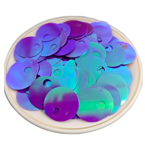 TMTGTS Pailletten 2000 Stück 20mm Große Bastelpailletten Paillettes mit Loch für DIY Bastelprojekte Halsketten Ohrringe Kleider Kostüme Schuhe Kleidung Accessoires Heimtextilien Schmuckhandwerk von TMTGTS