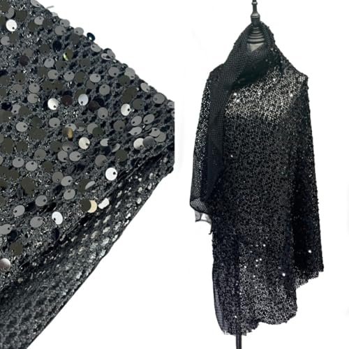 TMTGTS Pailletten Stoff 125cm*2 Yards Netzstoff paillettenstoff mesh Stoffe Glitzerstoff glänzende Dekostoff karnevalsstoffe Netzgewebe fischnetz Sequenzstoff zum Nähen Abendkleid Taschen Röcke TMTGTS Pailletten Stoff 125cm*2 Yards Netzstoff paillettenstoff mesh Stoffe Glitzerstoff glänzende Dekostoff karnevalsstoffe Netzgewebe fischnetz Sequenzstoff zum Nähen Abendkleid Taschen Röcke von TMTGTS