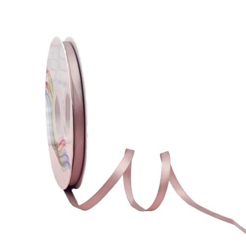 TMTGTS Satinband 100 Yards Geschenkband Schleifenband,Dekoband Polyesterband Bänder Stoffbänder Ringelband Seidenband für DIY Handwerk Blumensträuße Geburtstags Hochzeitsdekorationen Weihnachten von TMTGTS