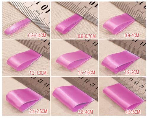 TMTGTS Satinband 100 Yards Geschenkband Schleifenband,Dekoband Polyesterband Bänder Stoffbänder Ringelband Seidenband für DIY Handwerk Blumensträuße Geburtstags Hochzeitsdekorationen Weihnachten TMTGTS Satinband 100 Yards Geschenkband Schleifenband,Dekoband Polyesterband Bänder Stoffbänder Ringelband Seidenband für DIY Handwerk Blumensträuße Geburtstags Hochzeitsdekorationen Weihnachten von TMTGTS