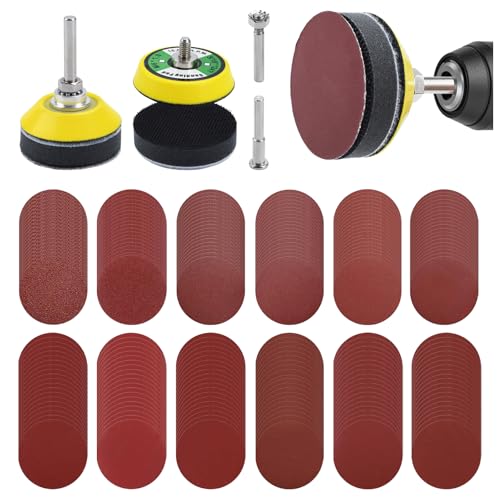 240pcs 2 Zoll Sanding Discs Pad Kit, Sanding Pad Kit für Bohrer Schleifer Rotary Tools Drill Sanding Attachment Sanding Paper Includes 80-3000 Grit 240pcs 2 Zoll Sanding Discs Pad Kit, Sanding Pad Kit für Bohrer Schleifer Rotary Tools Drill Sanding Attachment Sanding Paper Includes 80-3000 Grit von TMZDCJK