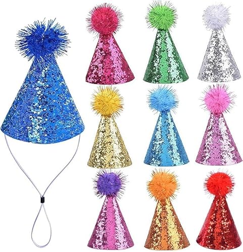 TMZELOA 10 Stück Partyhüte für Kuscheltiere + 5 Pfeife Verstellbare Blitzkappe Mini Partyhüte Geburtstagshut für Haustiere Happy Birthday-Hut Dekorationen Bunte Party Hüte für Kinder und Erwachsene TMZELOA 10 Stück Partyhüte für Kuscheltiere + 5 Pfeife Verstellbare Blitzkappe Mini Partyhüte Geburtstagshut für Haustiere Happy Birthday-Hut Dekorationen Bunte Party Hüte für Kinder und Erwachsene von TMZELOA