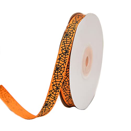 Band. Geschenkband, 22,7 m, 1,0 cm breit, Halloween-Thema, Hexe, Halloween(I) von TNBCCXN