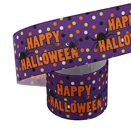 Band. Geschenkband 10–50 Yards 1,5 Zoll breit Halloween Thema Urlaub DIY(C,10yard) von TNBCCXN