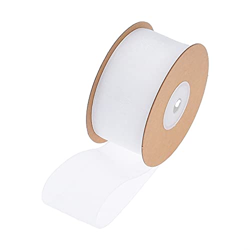 Band. Transparentes Chiffonband, Organza-Satin, transparentes Weihnachtsband mit Draht, for Verpacken(I,38mm(25yard)) von TNBCCXN